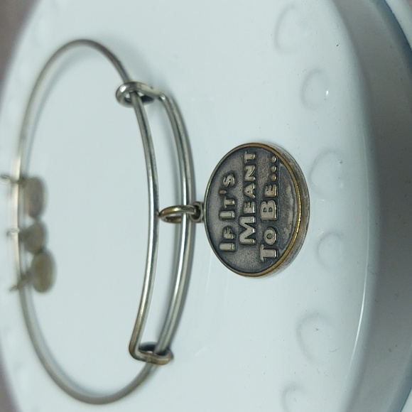 Alex and Ani~If It's Meant to Be~Silver - Picture 2 of 3